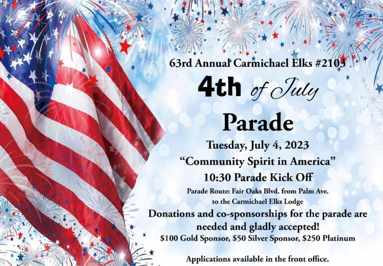4th of July Carmichael Parade Mission Oaks Recreation & Park District